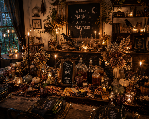 How to Host a Practical Magic-Inspired Halloween Party Everyone Will Remember